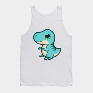 Cute Baby T-Rex, Dino, Dinosaur, Tyrannosaurus Tank Top